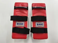 WINDY キックミット 左右ペア レッド ホワイトのサムネイル