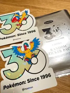 韓国限定】 ポケモン 30周年記念 ステッカー アローラ サンド メガ