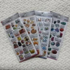 新品　大人の図鑑シール 3Dビジュアルコレクション　4種セット