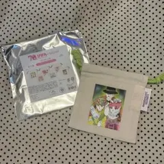 《匿名配送》りぼん70周年♡3COINS ルナティック雑技団　ミニ巾着