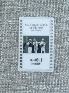 Mrs. GREEN APPLE 映画ホワイトラウンジ 入場特典