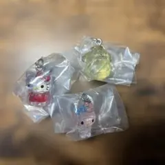 ハローキティ・マイメロディ カプセルトイ 3個セット