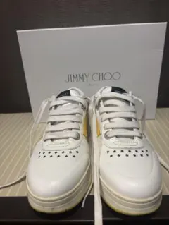 JIMMY CHOO ホワイト スニーカー