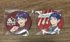 ツイステ　バースデー　缶バッジ　おめかし　ユニオン　デュース