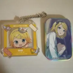 プロセカ缶バッジ&キーホルダー 鏡音リン