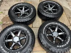 MKW 17×8J 139.7 6穴 LT265/70R17 オープンカントリーのサムネイル