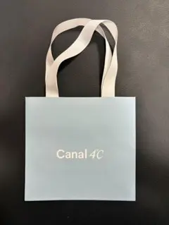 Canal 4℃ ショップ袋 水色