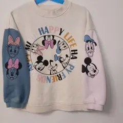 MINNIE MOUSE at next 長袖トレーナー ディズニー