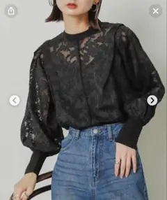 SENSE OF PLACE シアーシャツ One Size グレーのサムネイル