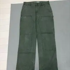 carhartt Dnuble knee "モスグリーン"