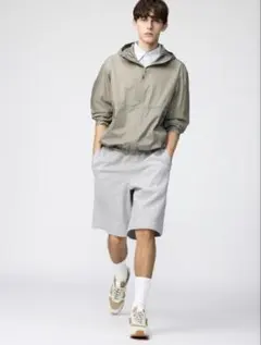UNIQLO :C スウェットショートパンツ グレーのサムネイル
