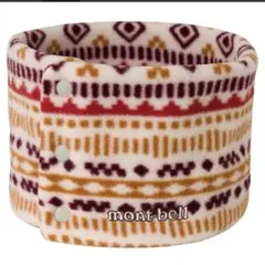 クリマプラス 100 プリント ネックウォーマー　男女兼用　モンベル