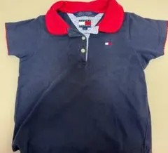 TOMMY HILFIGER ポロシャツ 3T ネイビー
