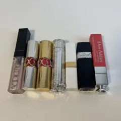ブランドリップ 7本 まとめ売り シャネル DIOR YSL ジルスチュアート