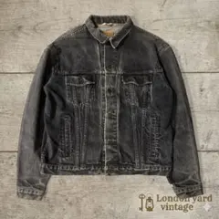 白タグ 英国製 Levi’s 70506 先染め黒 M#791