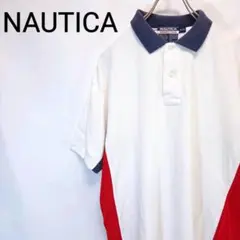 【レア】90s NAUTICA　ヴィンテージ 半袖　ポロシャツ