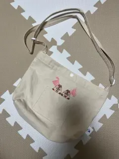 Disney チップとデール キャンバス ショルダーバッグ