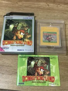 ゲームボーイ　ドンキーコングランド　箱　説明書付き
