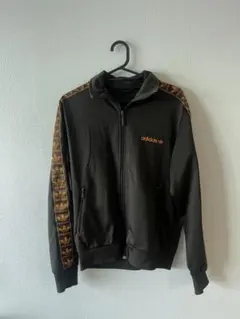 adidas ジップアップジャケット M 茶色