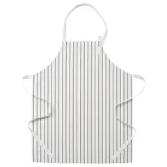 【新品未使用】IKEA　ストライプ柄エプロン　リンニングのサムネイル