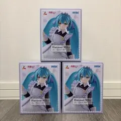 【初音ミク】Luminastaフィギュア3体セット-クラシカルメイド-