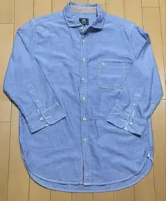 BEAMS HEART 長袖シャツ ブルー M