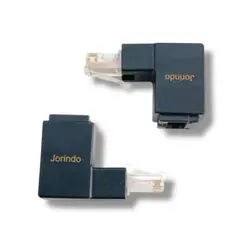 LAN アダプター RJ45 90度 イーサネット LAN オス メス