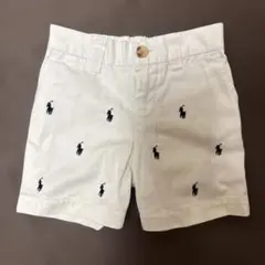 POLO Ralph Lauren 12M 80cm ショートパンツ　ロゴ刺繍
