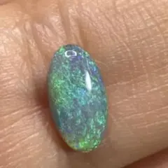 フラッシュ遊色！美しい天然ブラックオパール 3.605cts！ - メルカリ