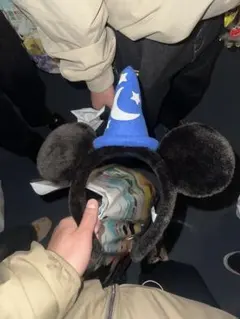 ミッキーマウス 耳付きカチューシャ