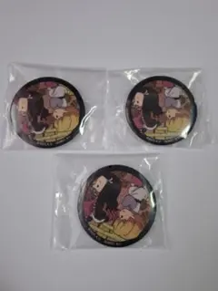 鬼滅の刃 缶バッジ 禰豆子 善逸 3個セット