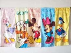 ディズニー　Disney タオル５枚セット ミッキー　ミニー