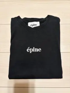 épine epine エピヌ Tシャツ ブラックのサムネイル