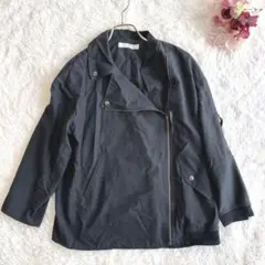 ラスリック　ダブルライダース　ジャケット　エポレット風ボタン　38 薄手
