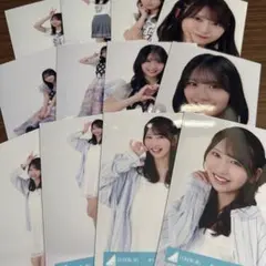 藤嶌果歩 日向坂46 夏フェス ひな誕祭 ロゴTシャツ 生写真 12種コンプ