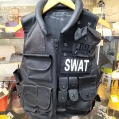 SWATベスト 黒 調整可能 - メルカリ