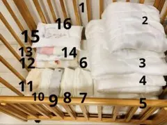 ☆未使用品☆布おむつスタートセット 新生児〜3ヶ月用 50〜60cm