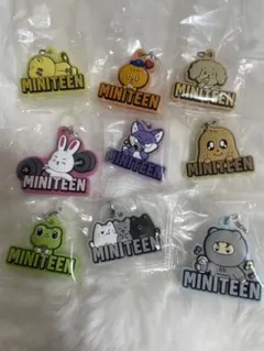 MINITEEN ぷっくりめじるしアクセサリー ガチャ 9種