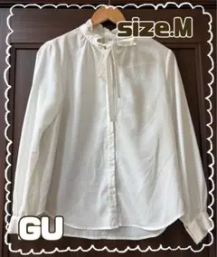 【期間限定sale】ボウタイ フリルネック ブラウスのサムネイル