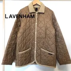 LAVENHAM ラベンハム キルティングジャケット キャメル Mのサムネイル