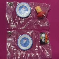 サンリオ お寿司キーチェーン ガチャ ばつ丸 マイメロ
