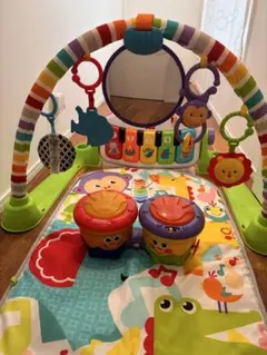 フィッシャープライス あんよでキック！4WAY バイリンガル ピアノジム ボンゴのサムネイル
