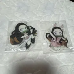 みにきゃらランダムアクリルチャーム2 鬼滅の刃 ねずこ　セット