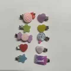 お菓子　ヘアピン