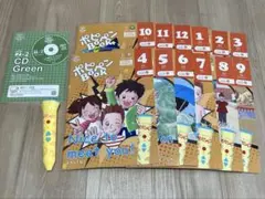【期間限定値下げ】美品！ポピー　キッズイングリッシュ　level1、2 ポピー Kids English レベル1 1年間分＋音声ペン ポピペン