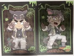 鬼滅の刃　ハロウィン　ポストカード