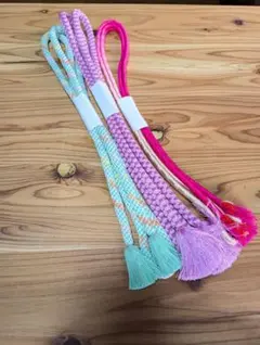 カラフルポップで可愛いい帯締めまとめてセット