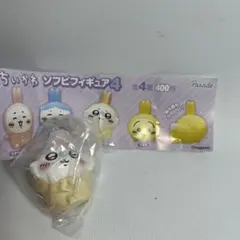 ちいかわ　ソフビフィギュア4　うさぎなモモンガ