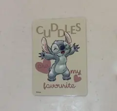 スティッチ カード Disney store