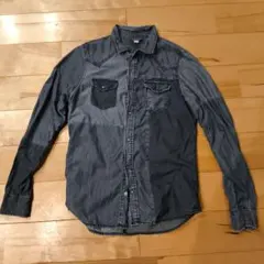 Diesel デニムシャツ サイズM ダークブルー